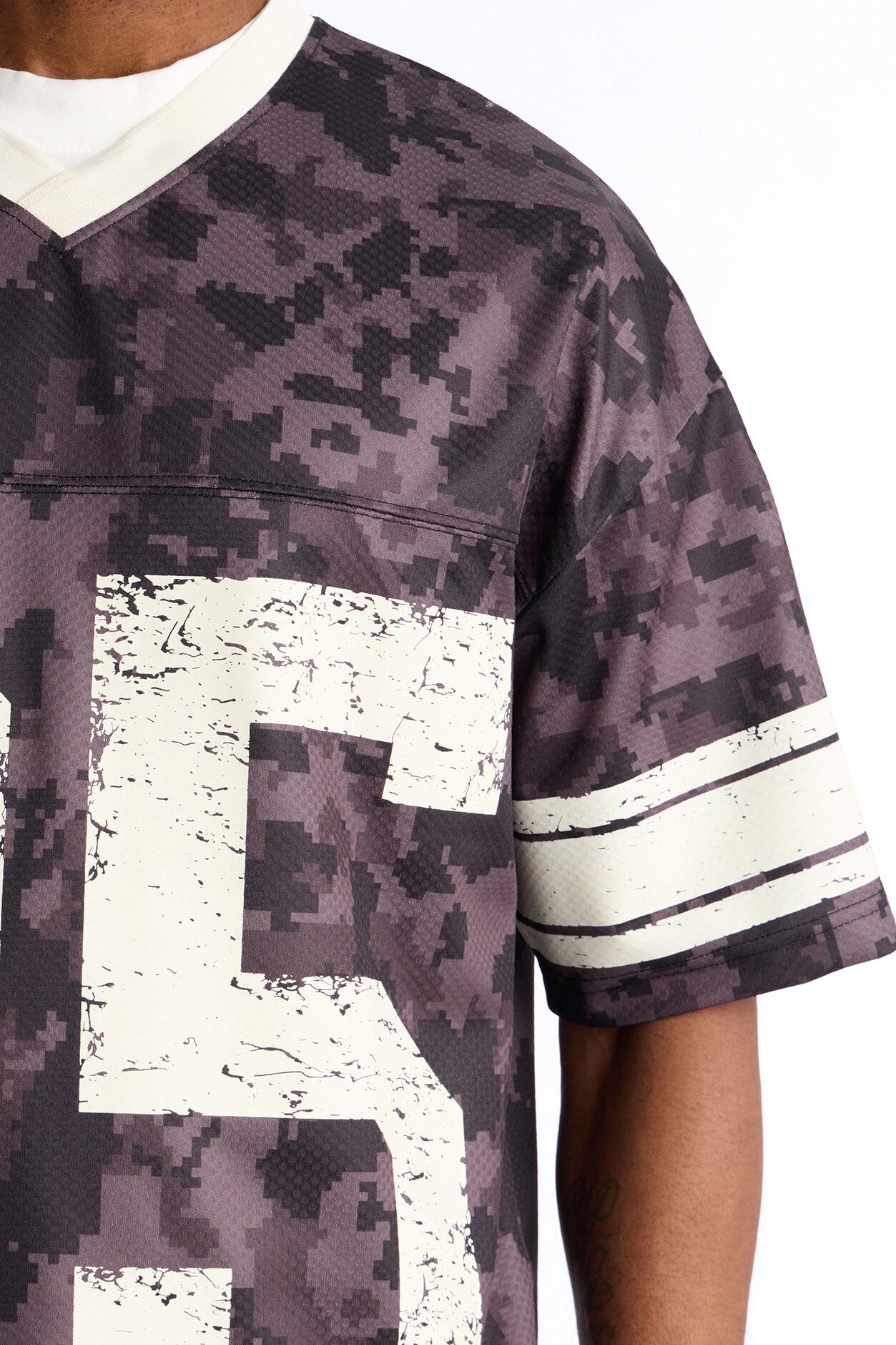 95 Short Sleeve Stripe Jersey - Black
