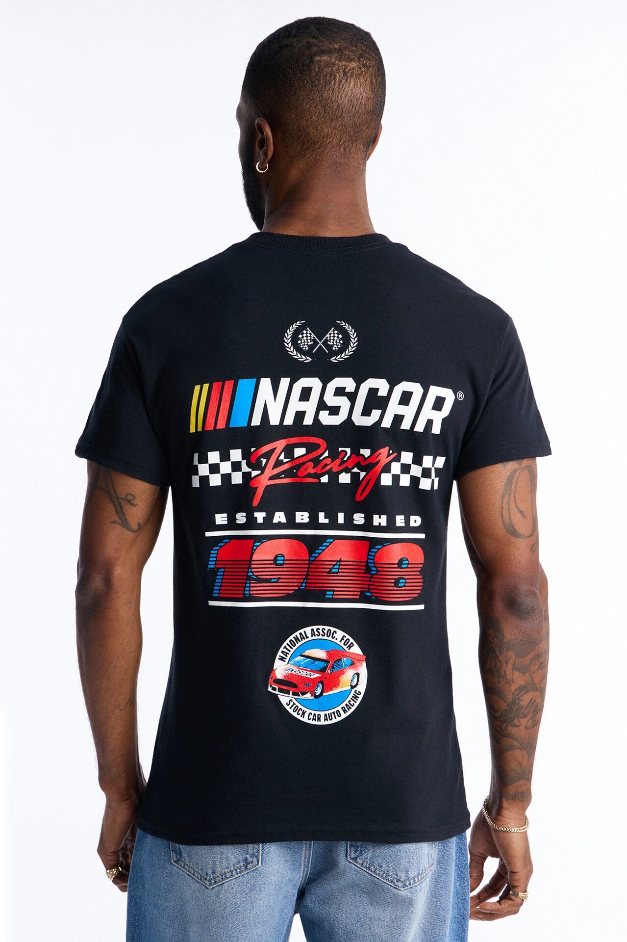 Nascar Racing 1948 Short Sleeve Tee - Black