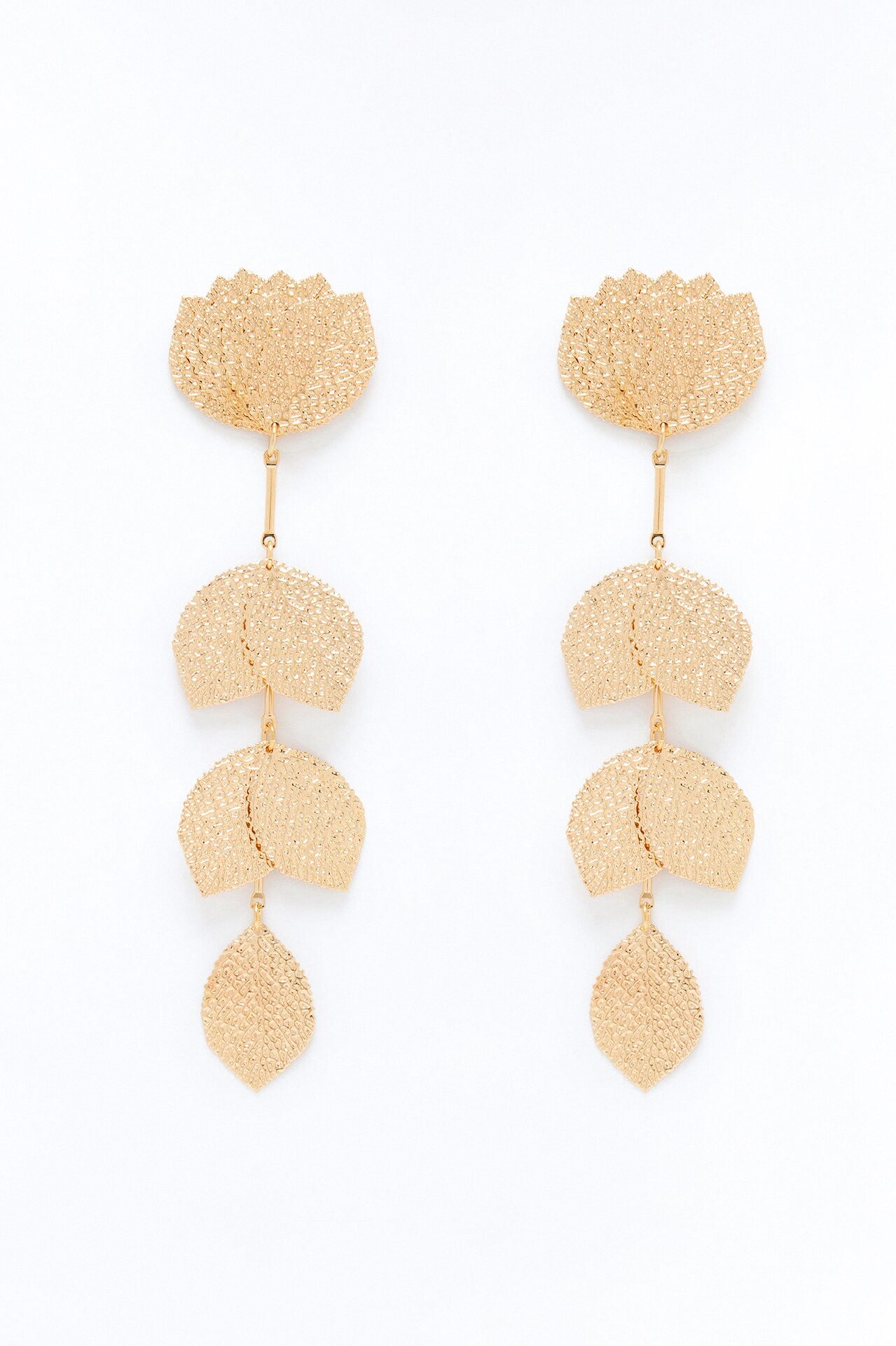 Eden Grace Drop Earrings - Gold