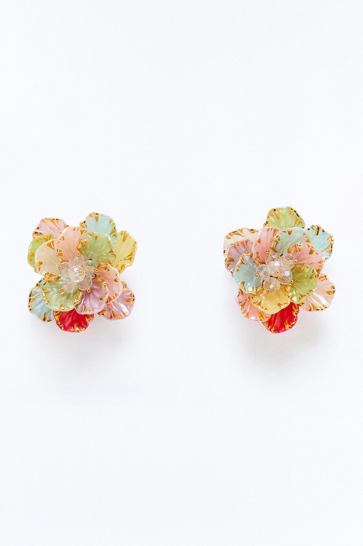 Spring Beauty Earrings - Multi Color