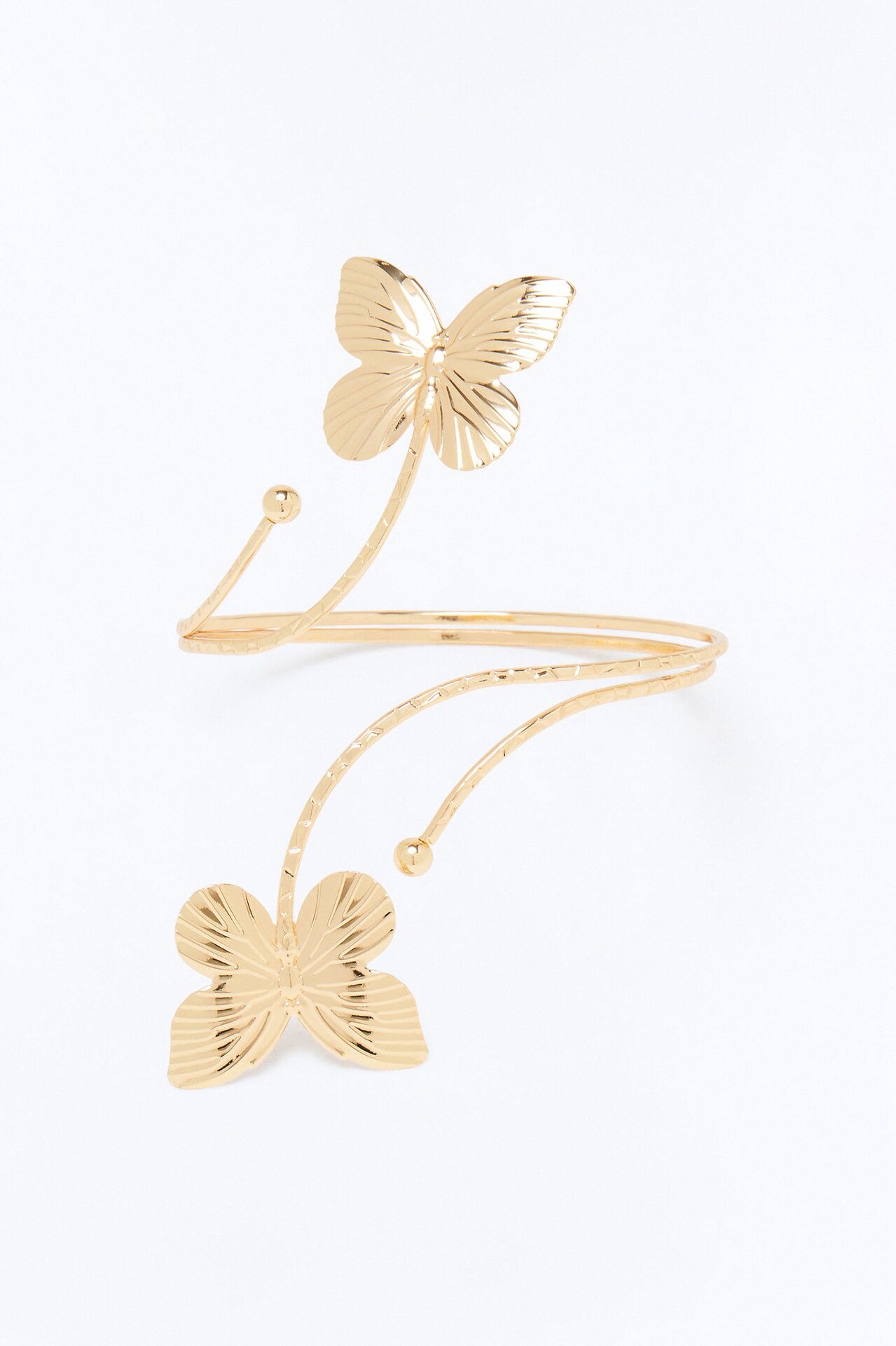 Mystical Butterfly Arm Cuff - Gold