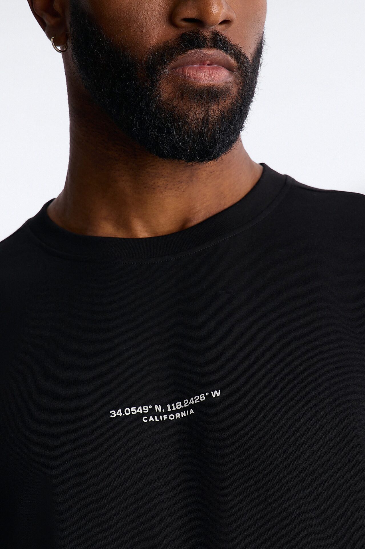 LA West Coast Short Sleeve Tee - Black