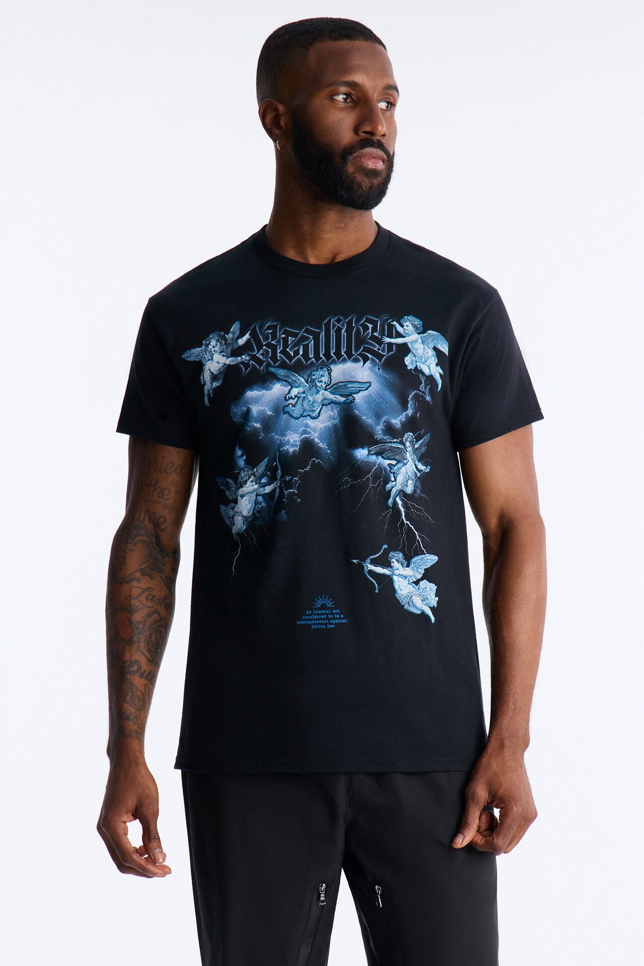 Reality Forever Short Sleeve Tee - Black