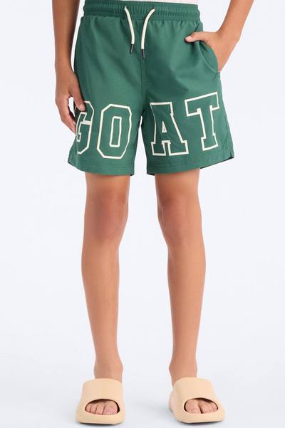 Mini I'm The Goat Swim Classic Trunk - Green