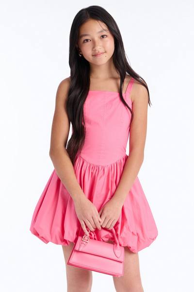 Mini A Night in Paris Bubble Dress - Fuchsia