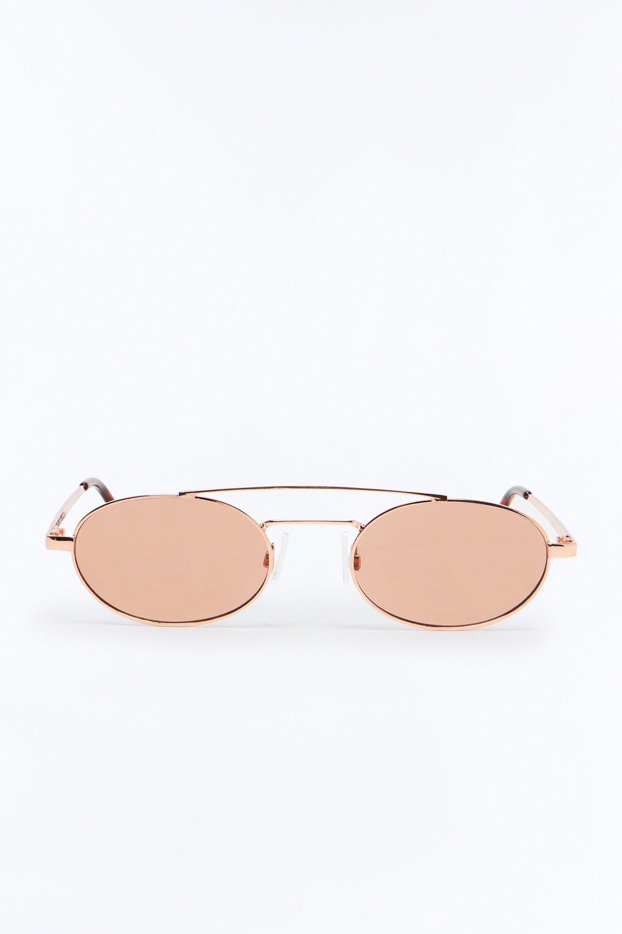 Dance Till Dawn Aviator Sunglasses - Rose Gold