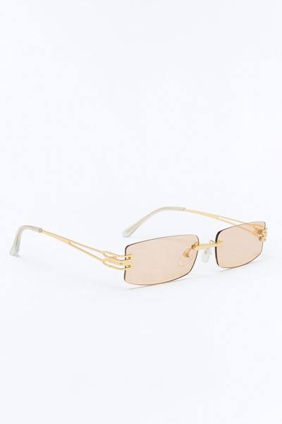 Dusk Till Dawn Square Sunglasses - Gold