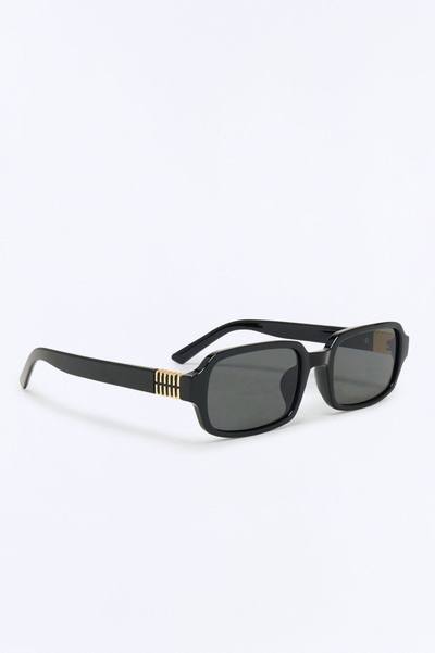Barcode Streamline Sunglasses - Black