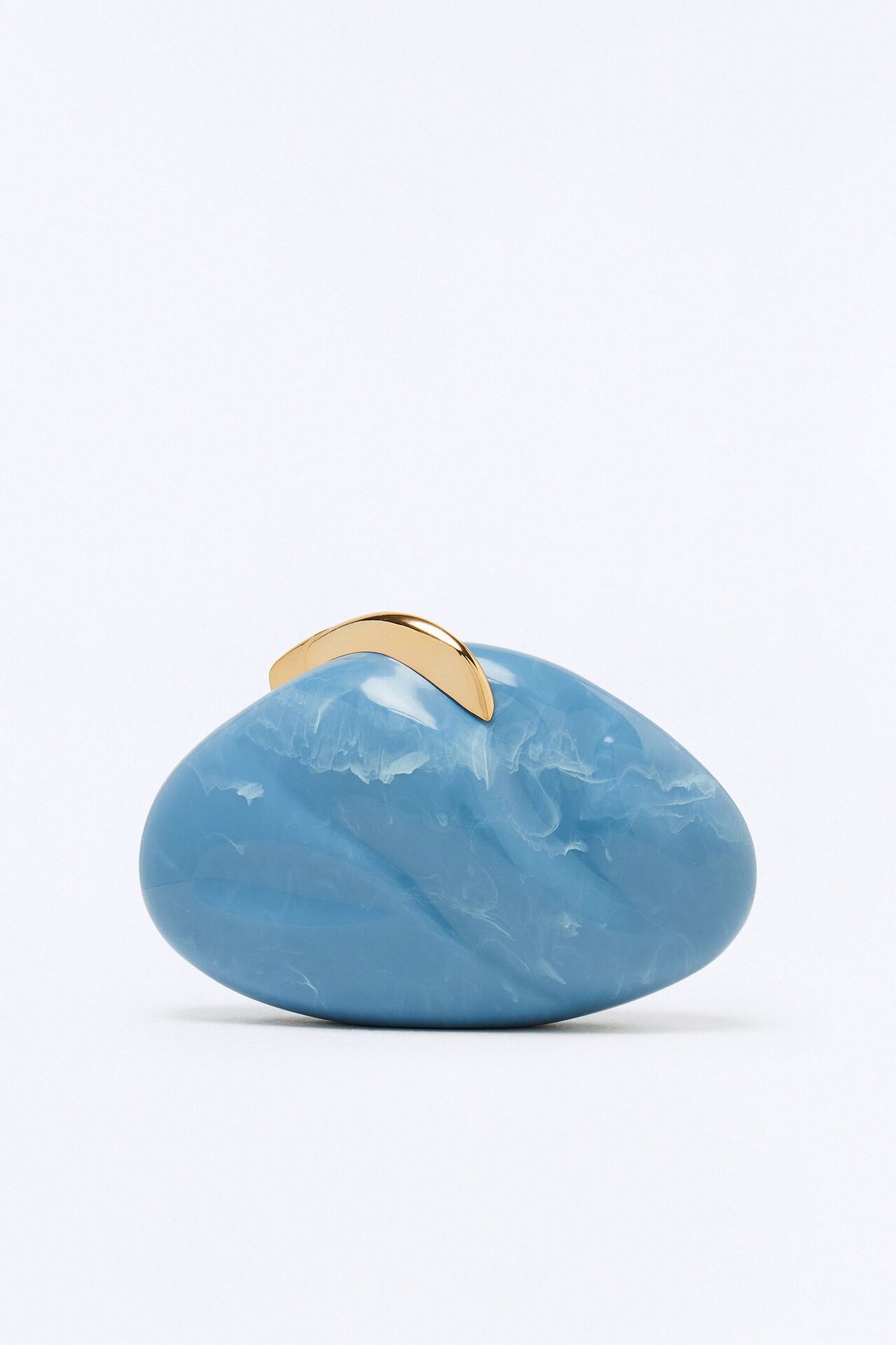 Aphrodite's Shell Clutch - Blue