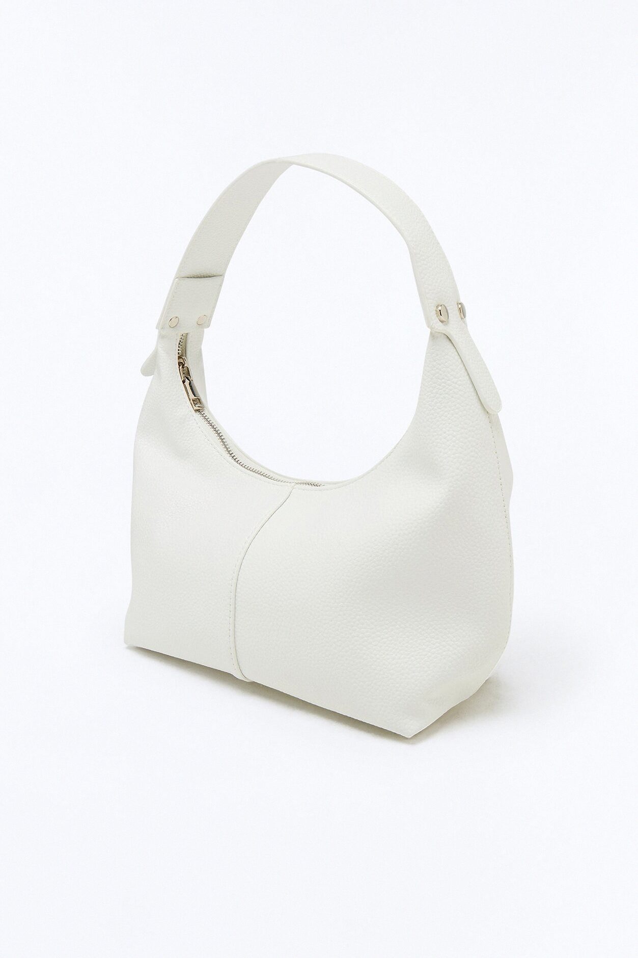 Let's Talk Essentials Faux Leather Bag - White