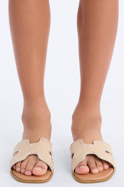 Mini My Destination Flip Flops - Sand