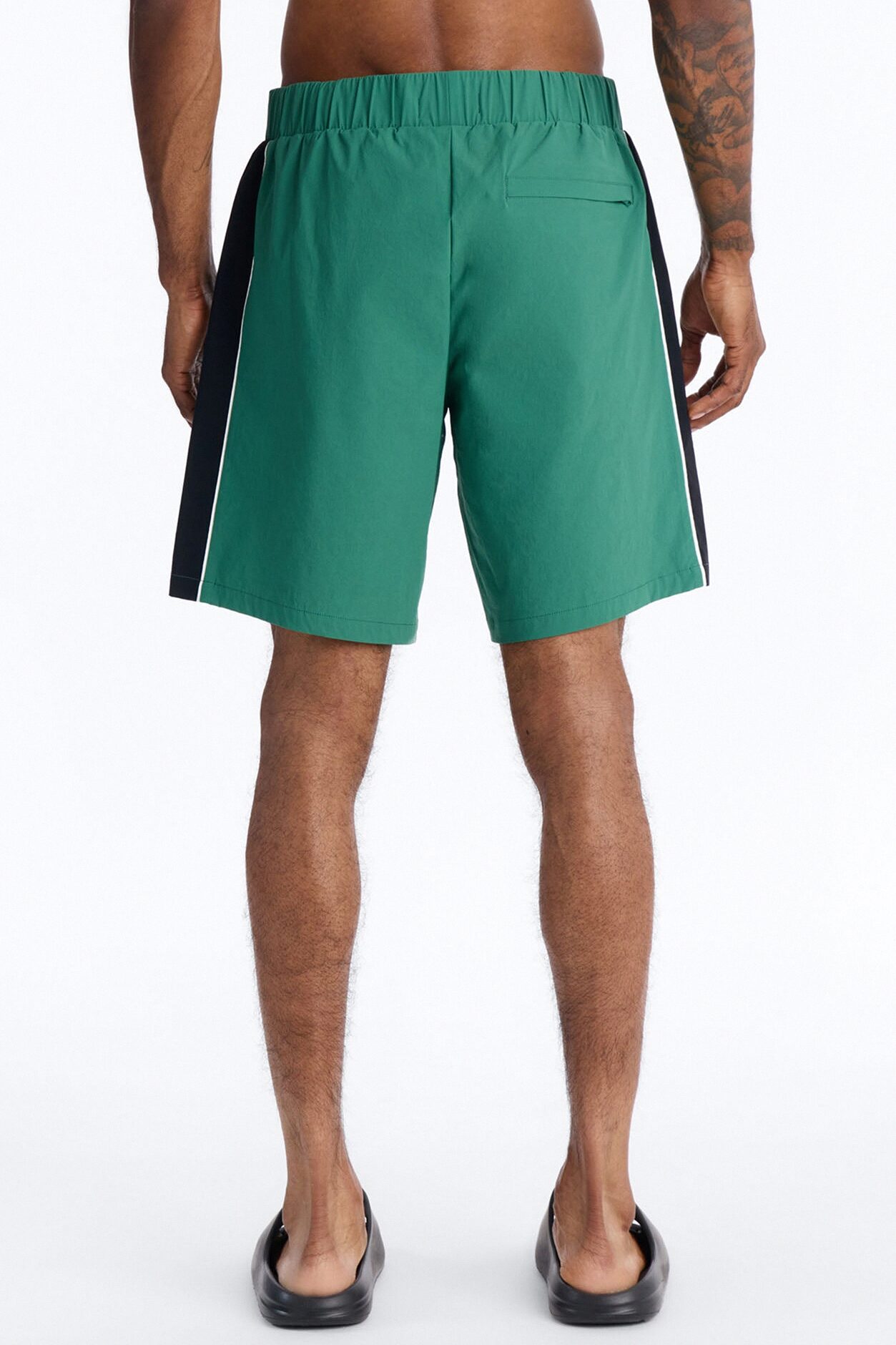 Everyday Stretch Paneled Boardshorts 9″ - Green