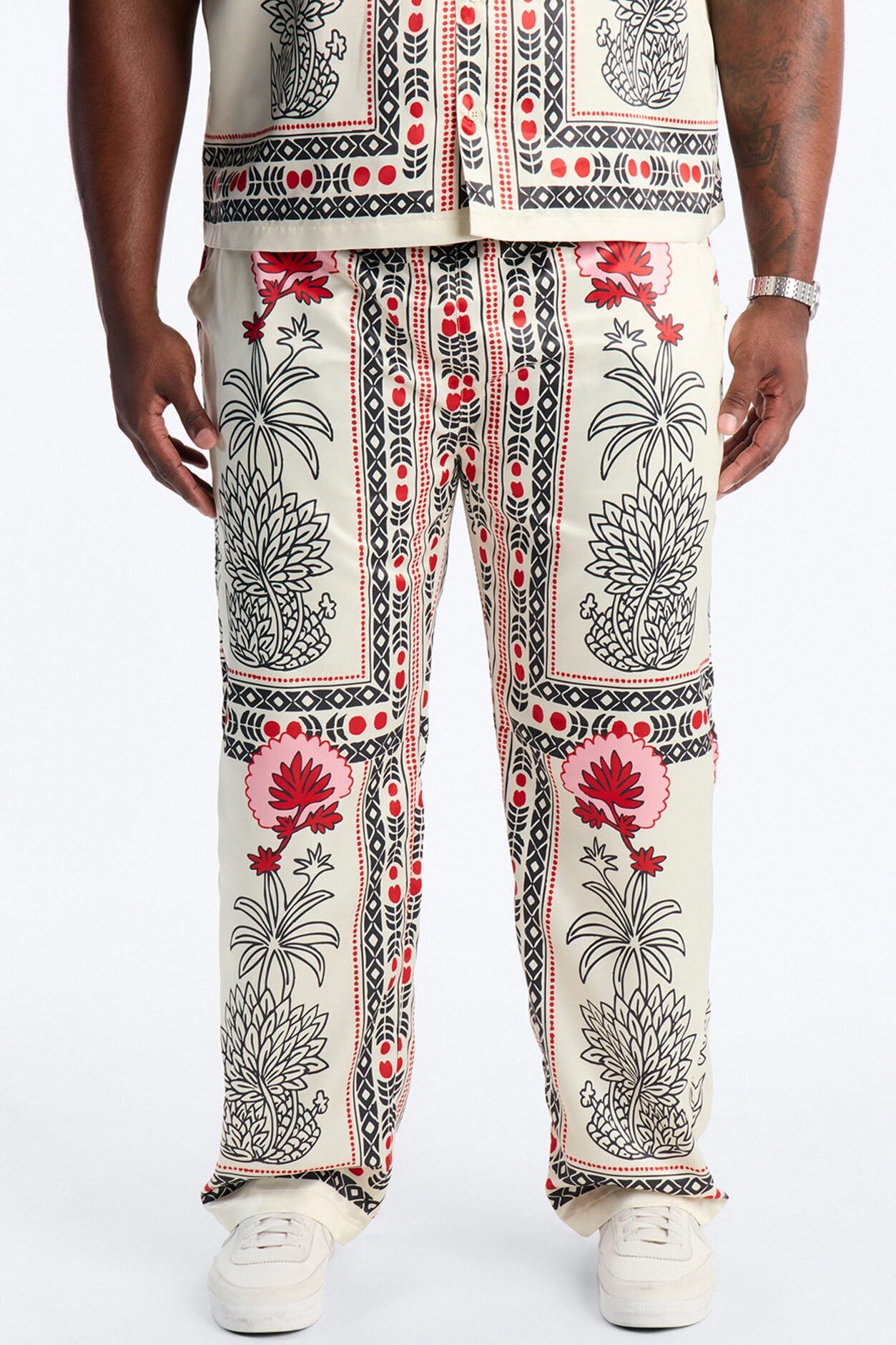 Patras Straight Pants - White