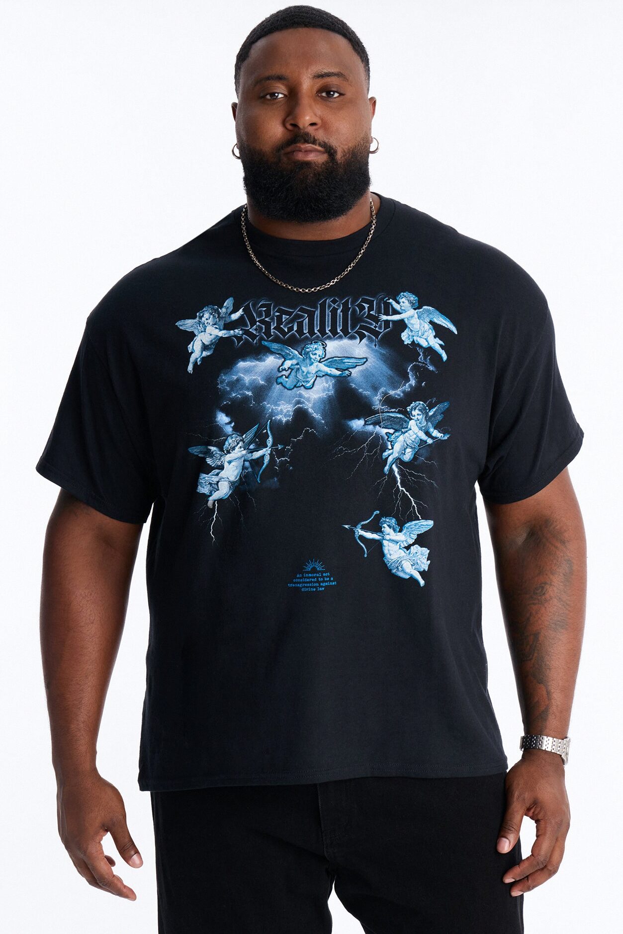 Reality Forever Short Sleeve Tee - Black