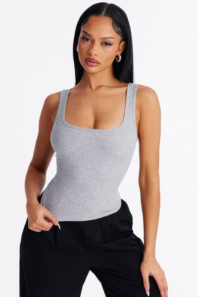 Keep It Classic Basic Tank Top - Heather
