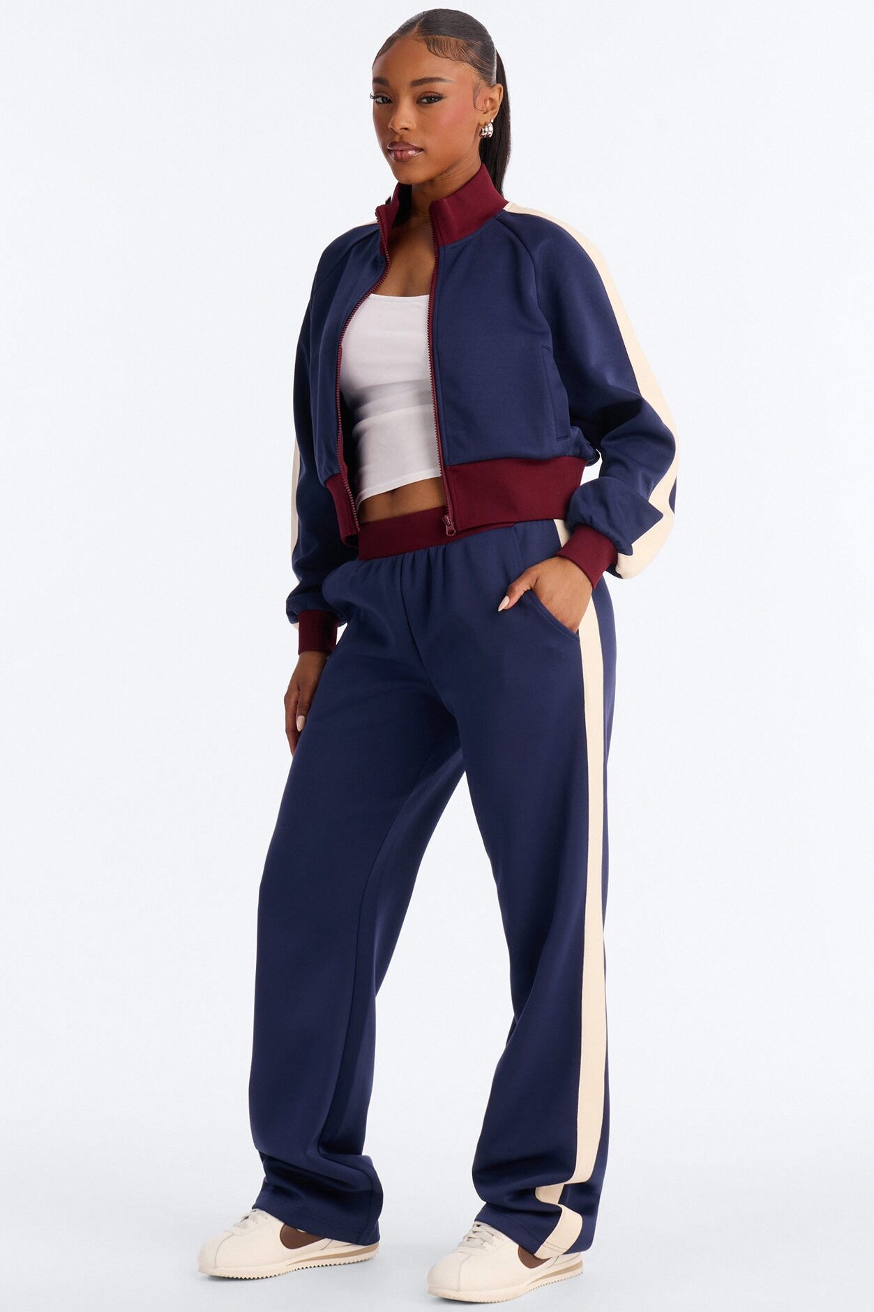 Power Trip Scuba Straight Leg Pant - Navy/combo