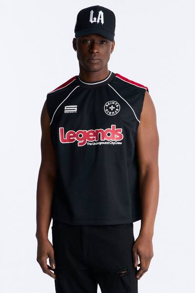 9 Legends Sleeveless Jersey - Black