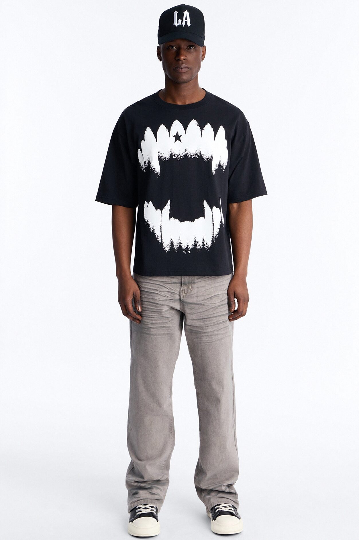 Savage Grill Boxy Short Sleeve Tee - Black