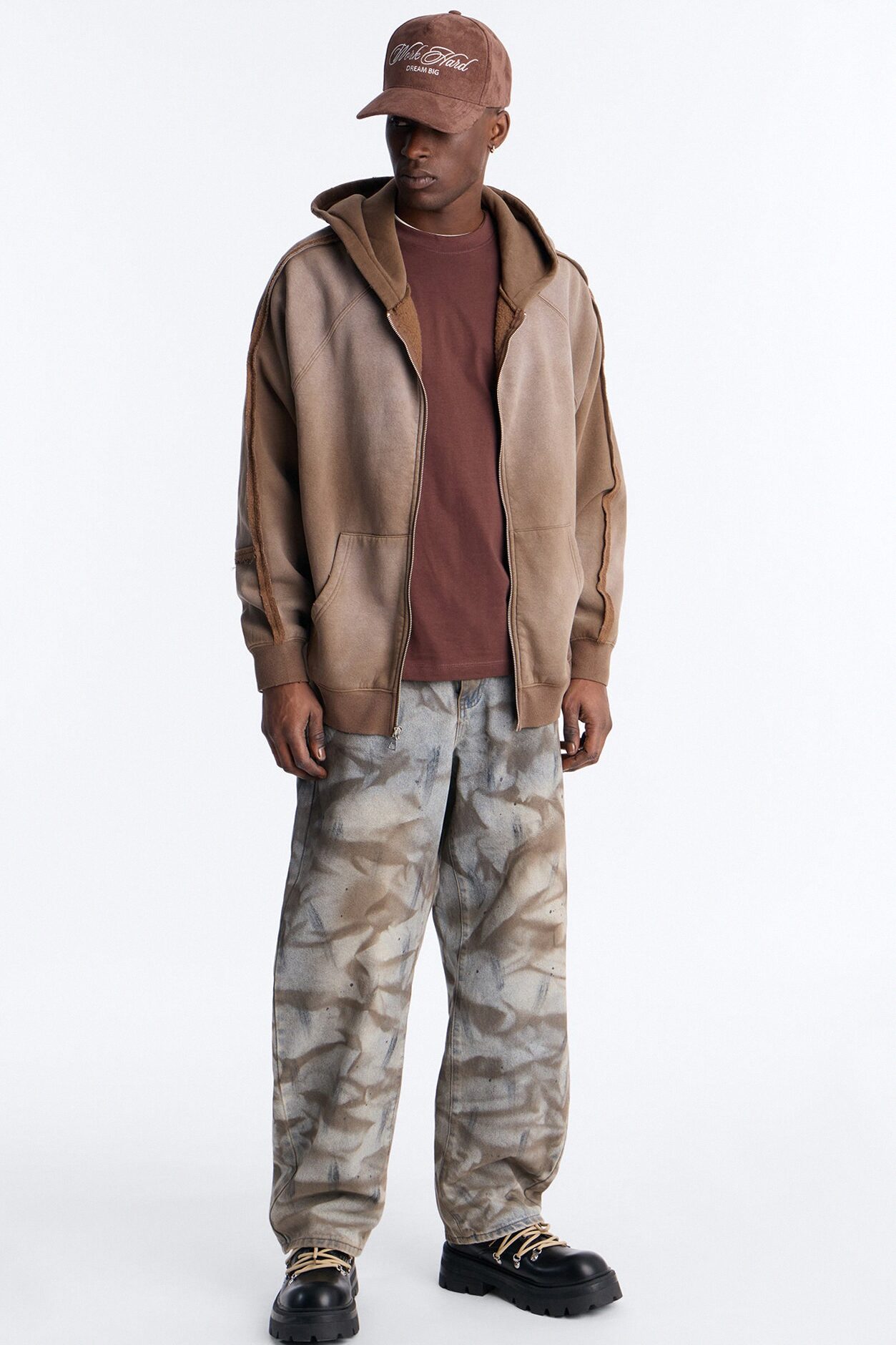 Barrel Canal St Stained Jean - Medium Wash