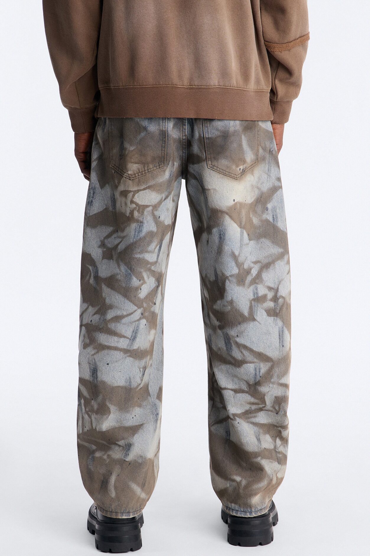 Barrel Canal St Stained Jean - Medium Wash