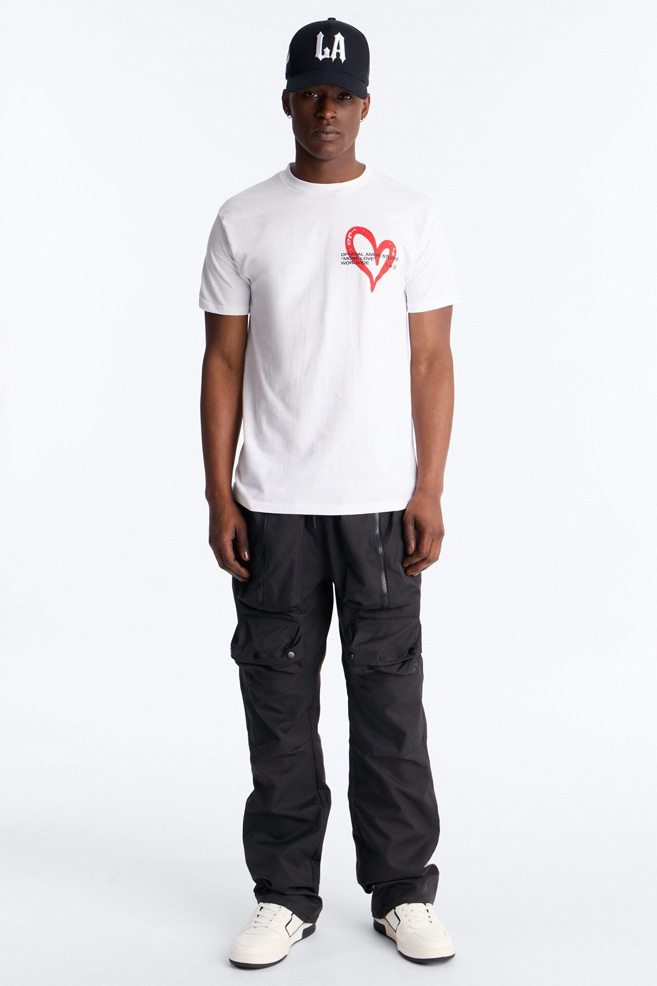 Amor Studio Short Sleeve Tee - White