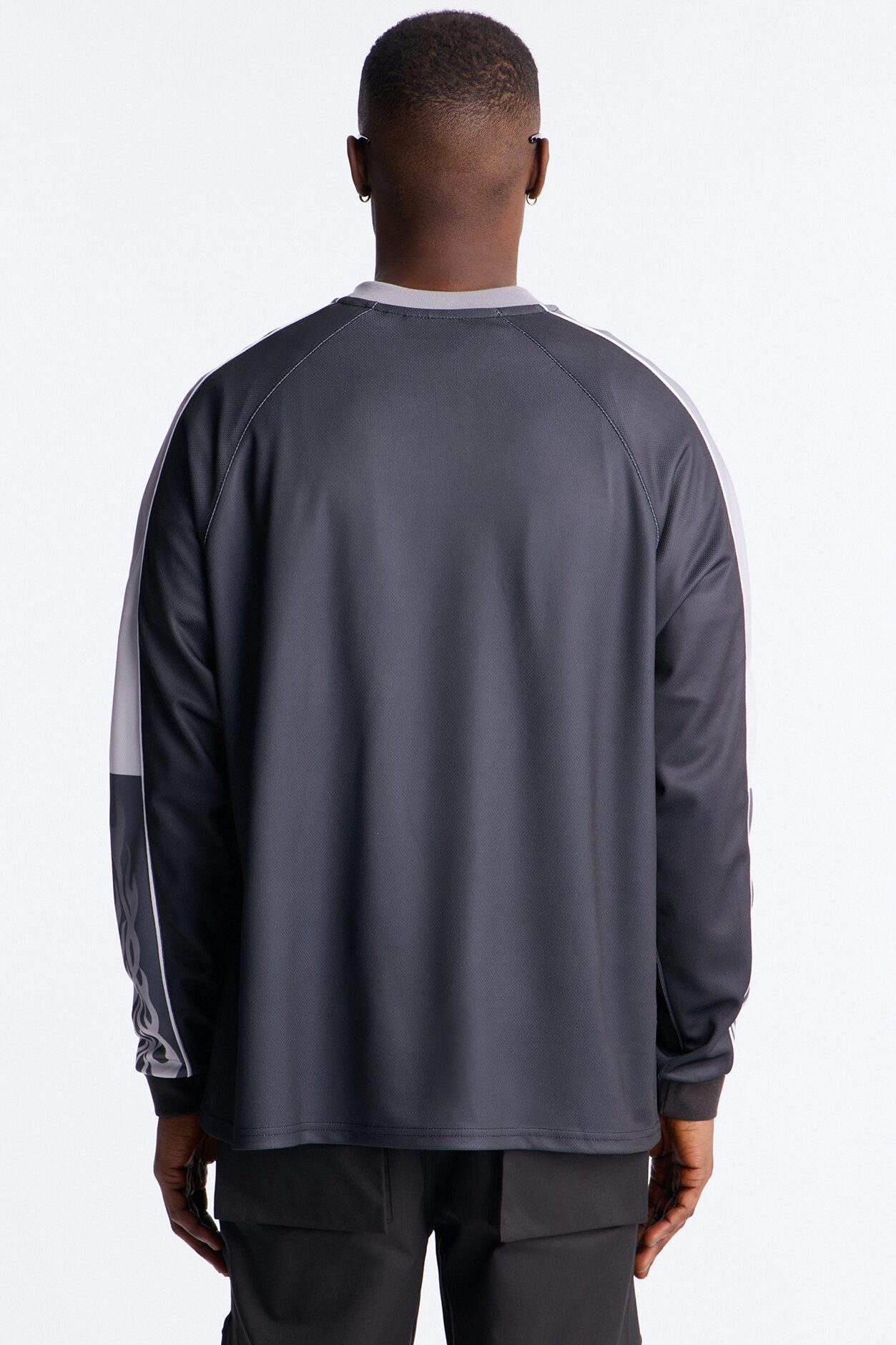 Von Dutch Chrome Flame Jersey - Black