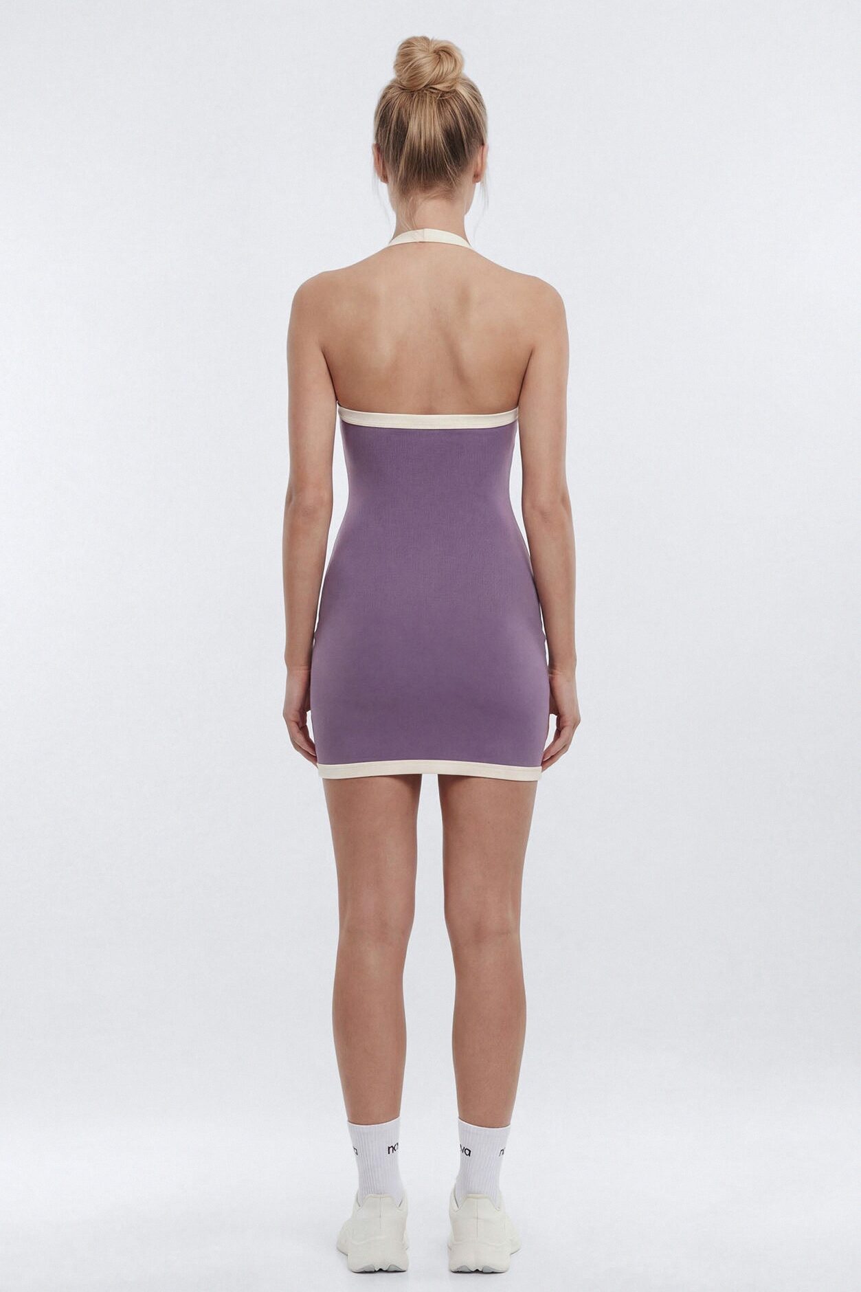 CloudForm™ Halter 2-in-1 Sports Dress - Iris