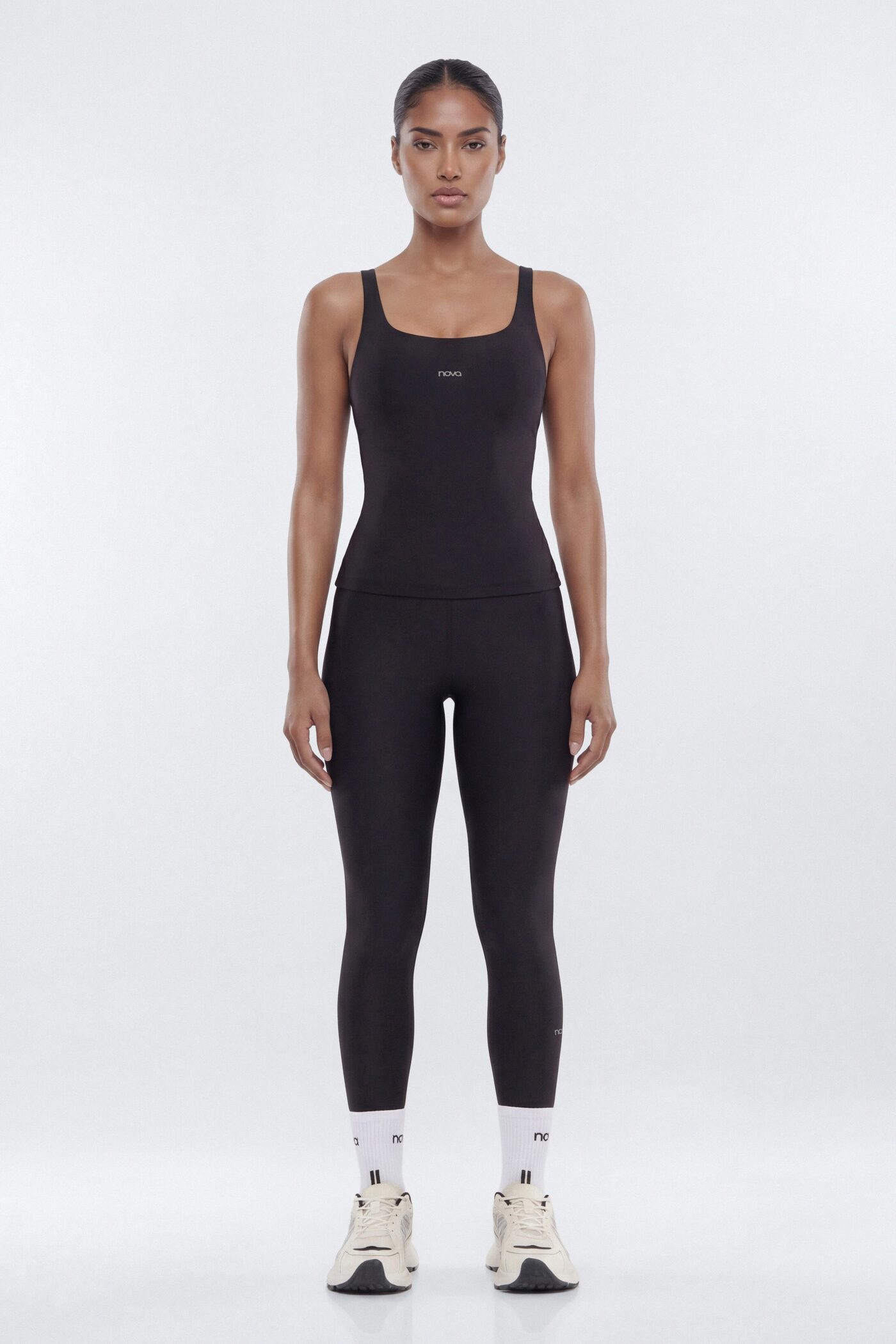 AirSculpt™ Sports Tank Top - Black