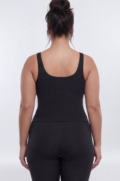 AirSculpt™ Sports Tank Top - Black