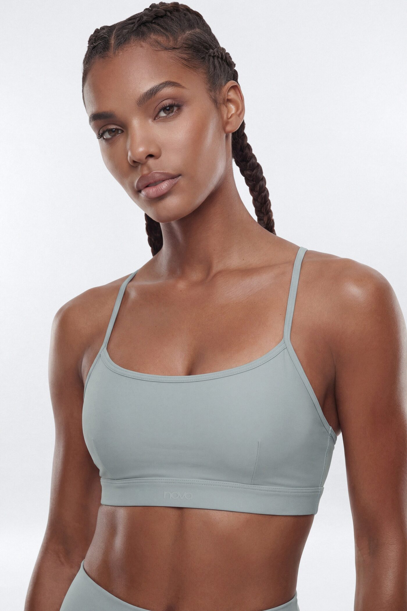 AirSculpt™ X Back Sports Bra - Steel