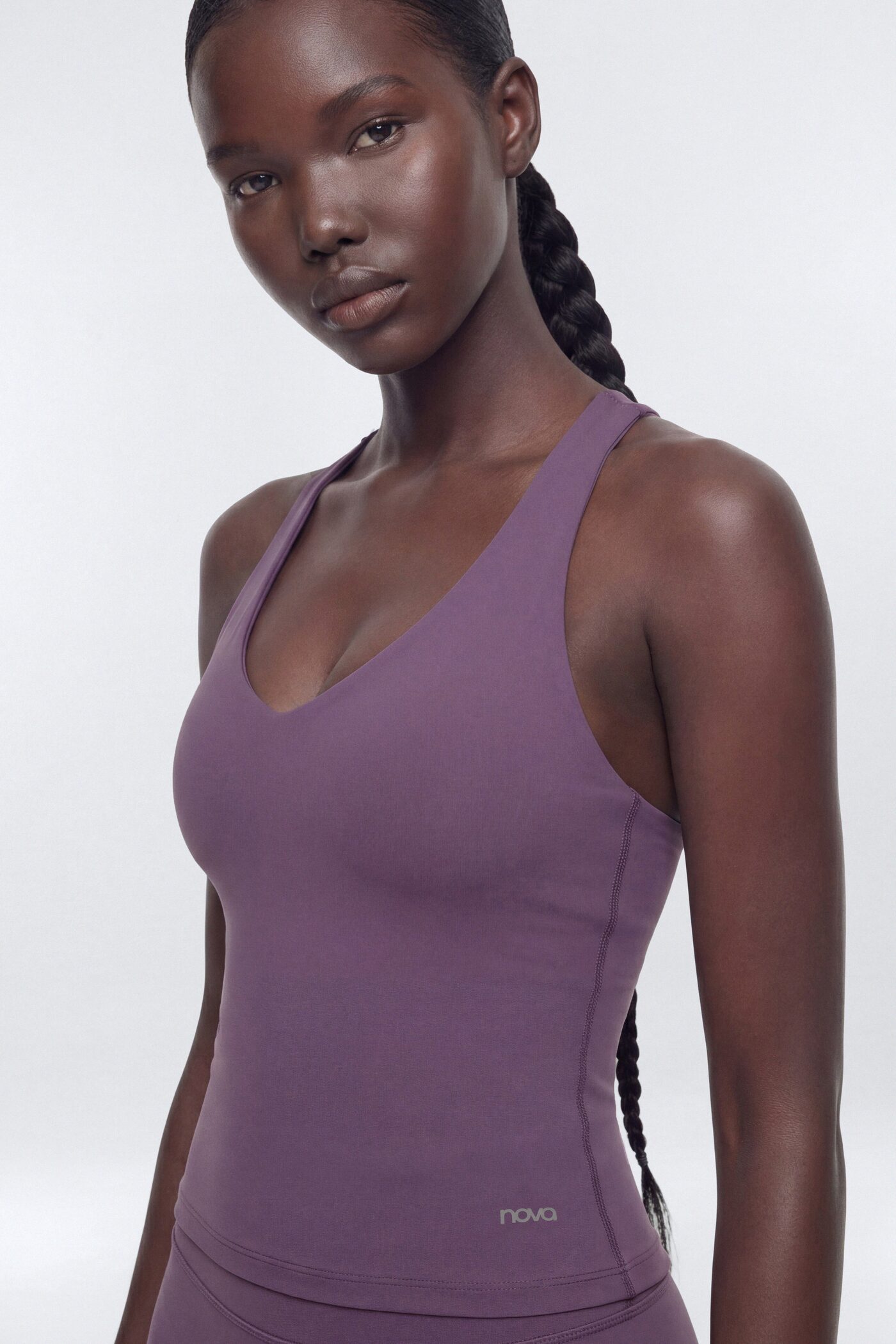 CloudForm™ Racer Back Sports Top - Iris