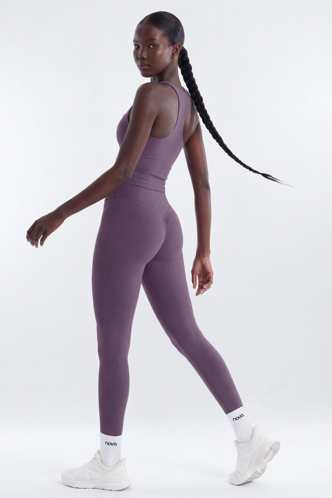 CloudForm™ 25″ Invisible Scrunch Legging - Iris