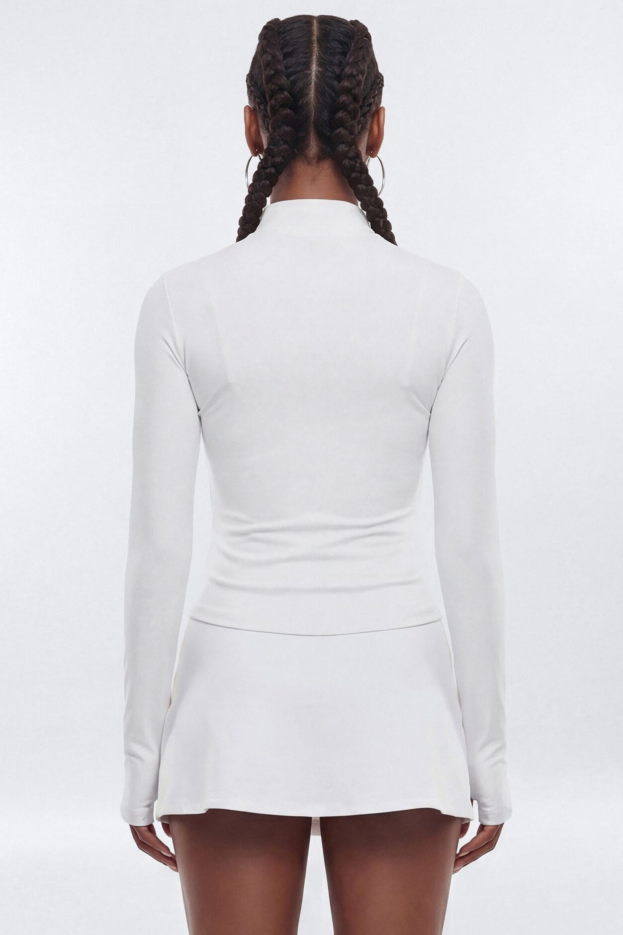 CloudForm™ Long Sleeve Full Zip Jacket - Bright White