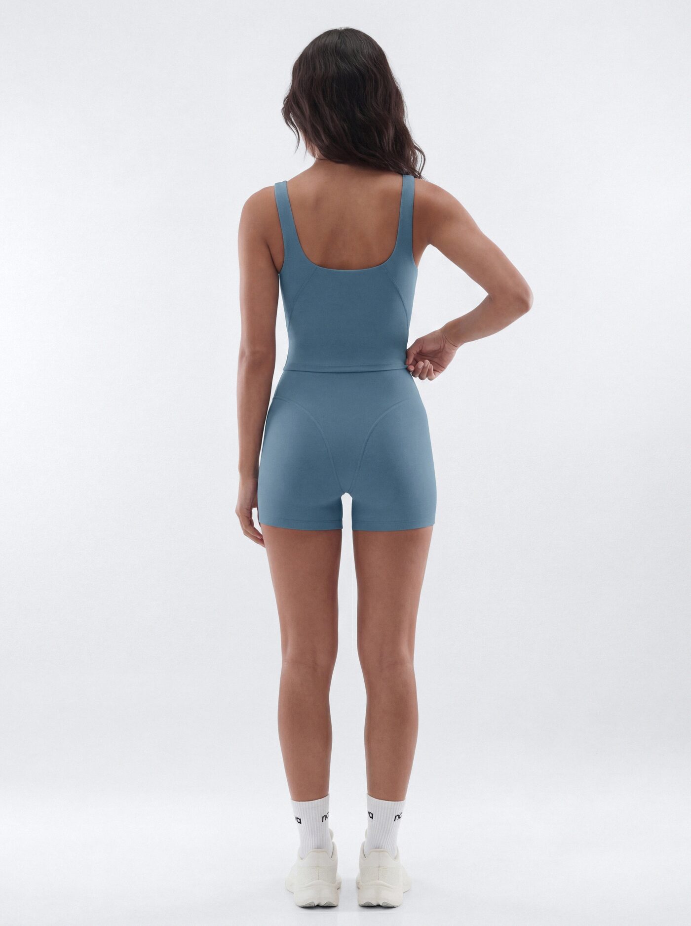 ProStretch™ 3″ V-Line Biker Short - Soft Indigo