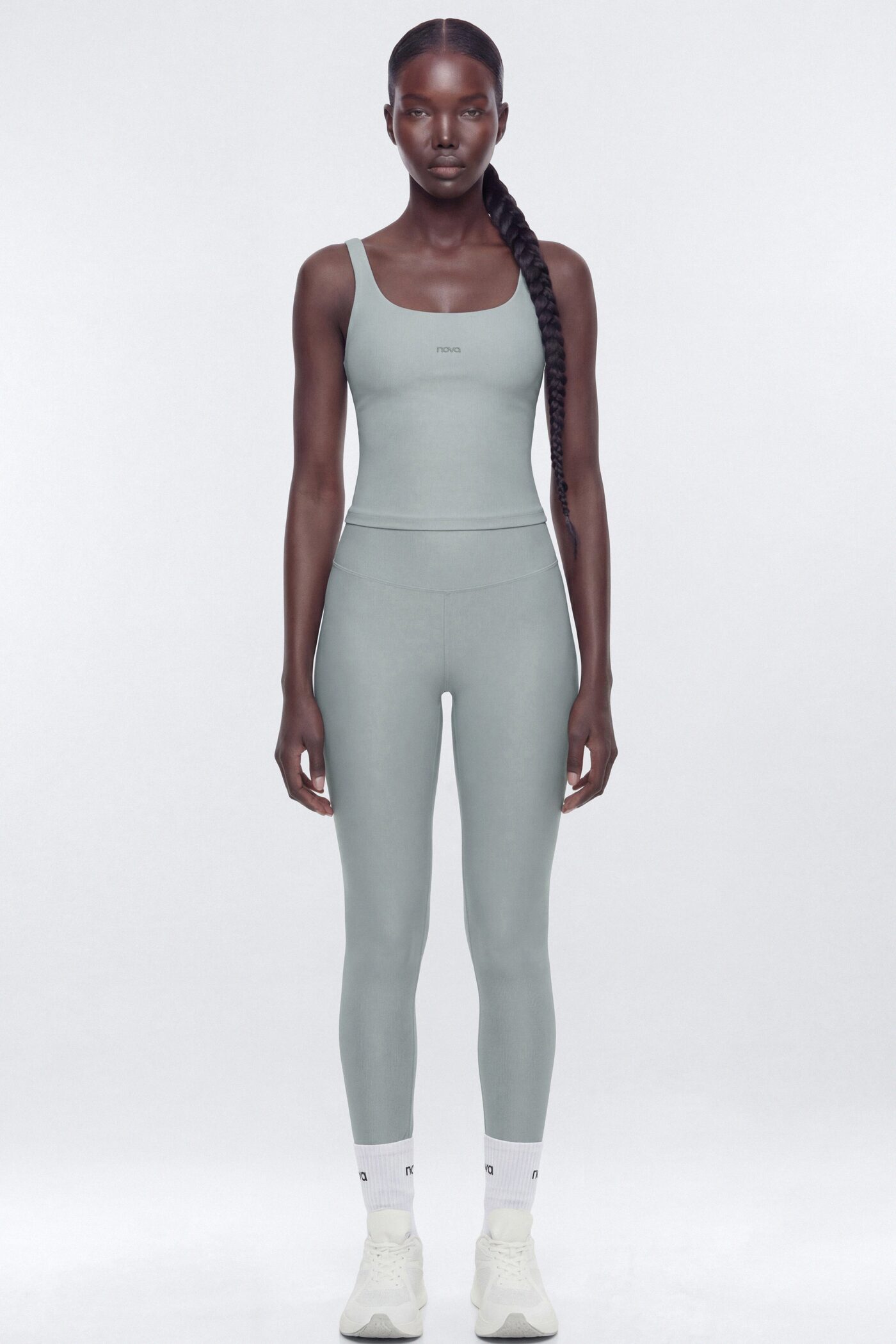 AirSculpt™ 28″ High Rise Legging - Steel