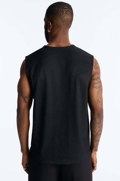 Show Up Muscle Tank - Black