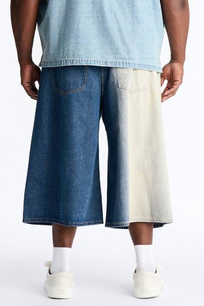 Super Baggy Spitline Denim Short - Vintage Blue Wash