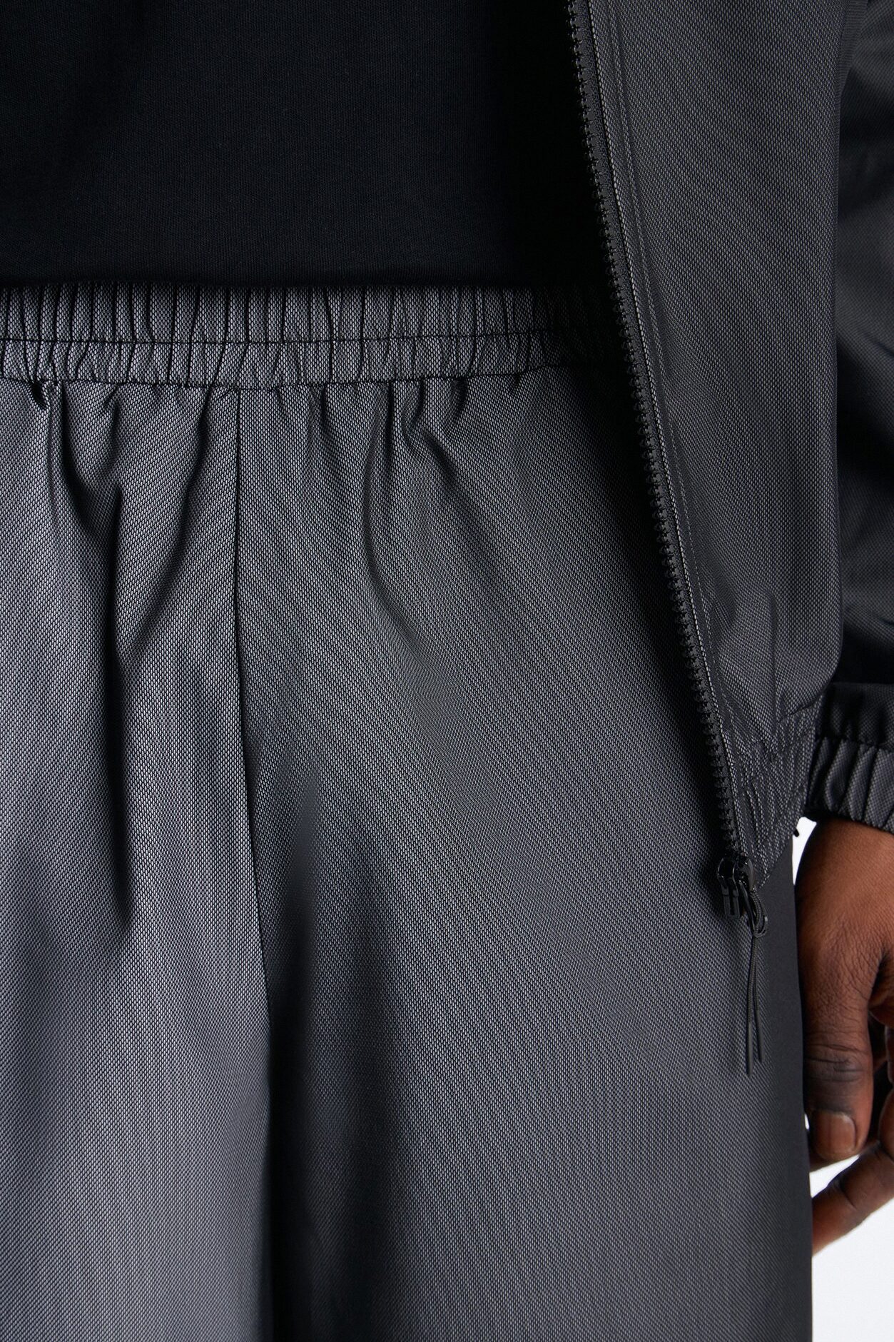 Baggy Chroma Reflective Mesh Overlay Short - PlatinumIce
