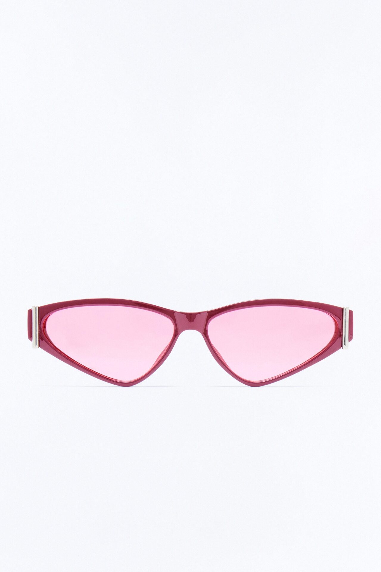 Sherly Temple Cat Eye Sunglasses - Red/combo