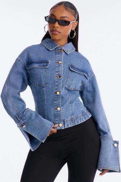 Always In Season Denim Shirt - Light Wash