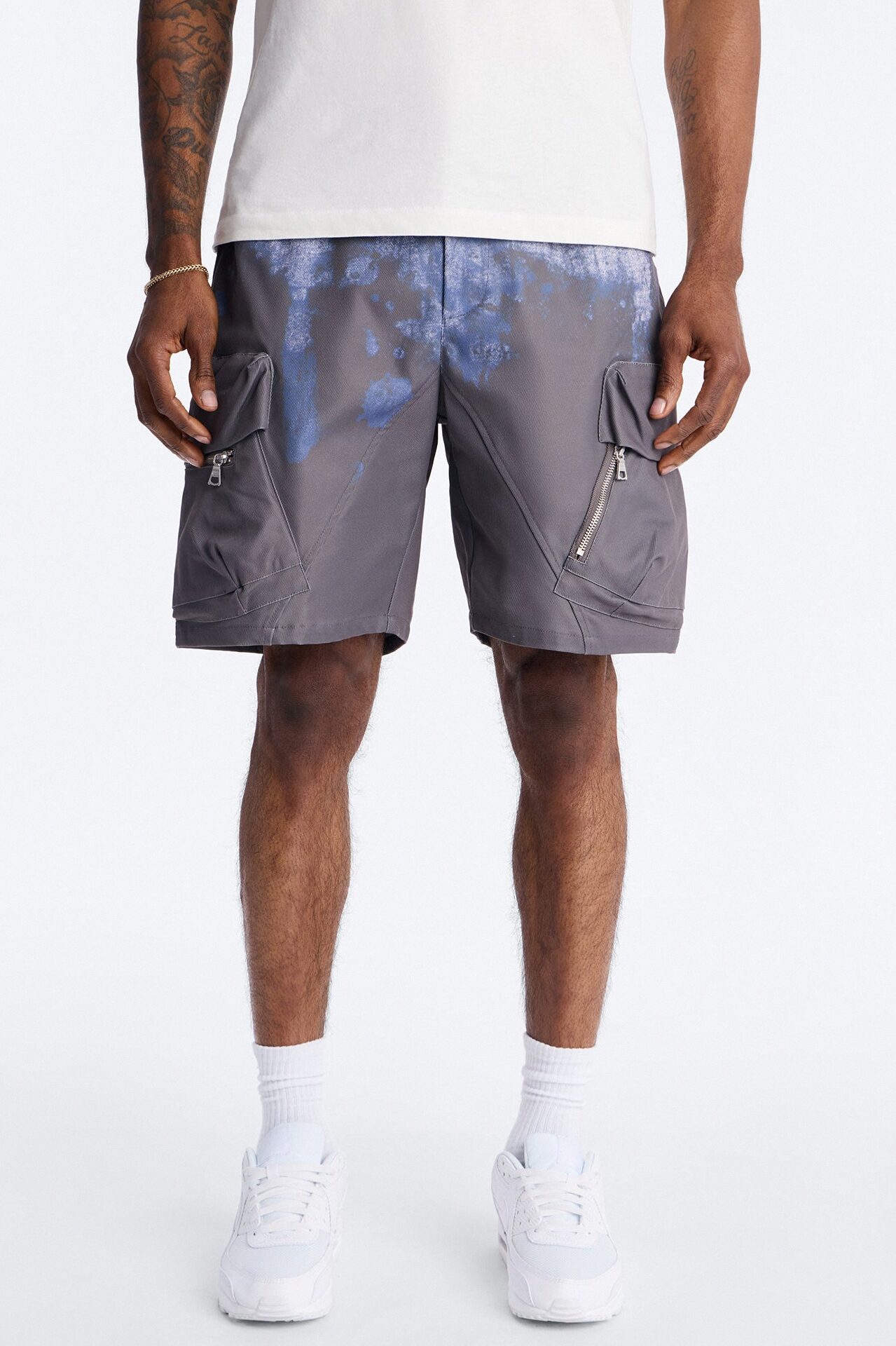 Relaxed Traveling Artist Short - Grey