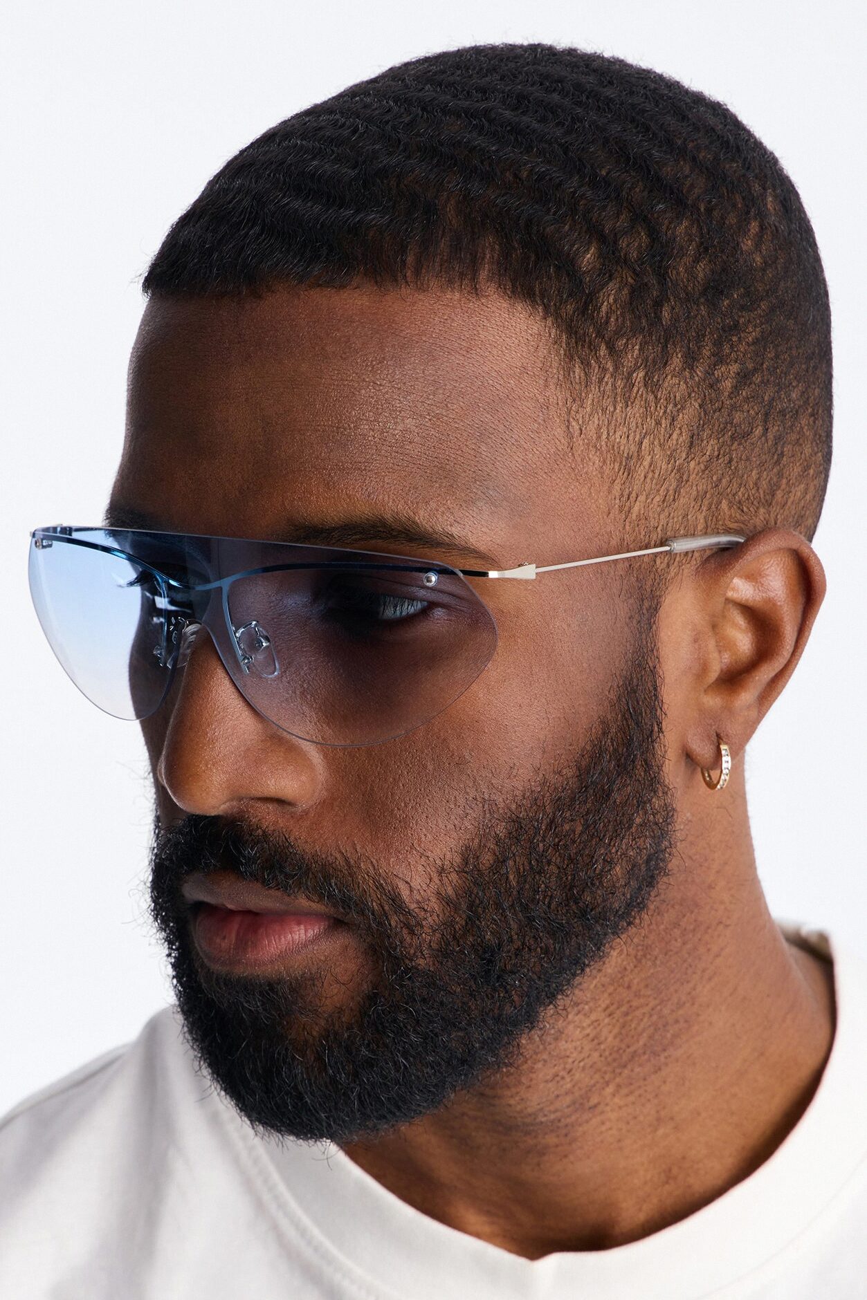 Spectra Circuit Sunglasses - Silver/Blue