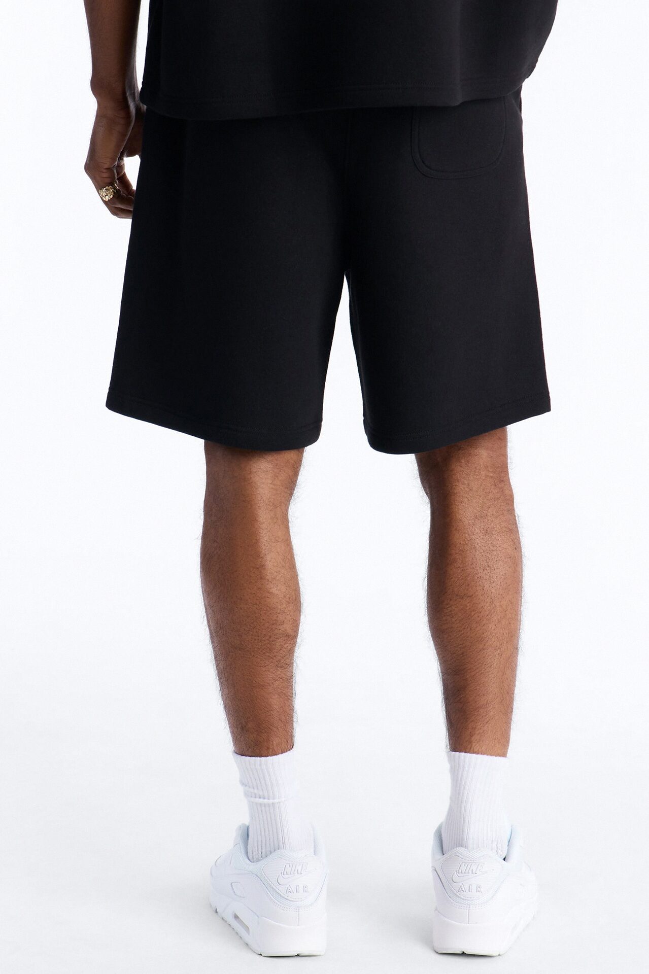 MIsfits Rhinestone Relaxed Sweatshorts - Black