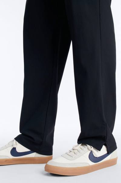 Slim Axis Slit Pant - Black
