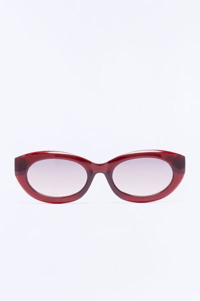 Gloss Gal Sunglasses - Burgundy