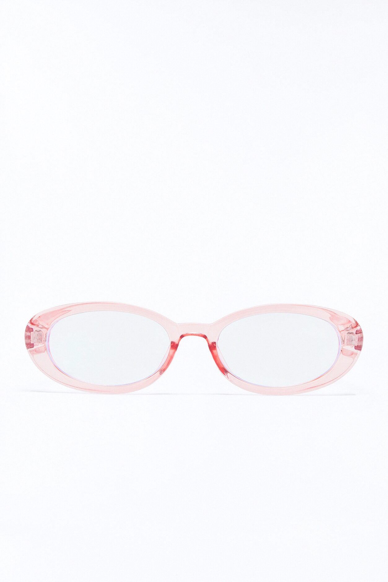 Corporate Baddie Blue Light Glasses - Pink