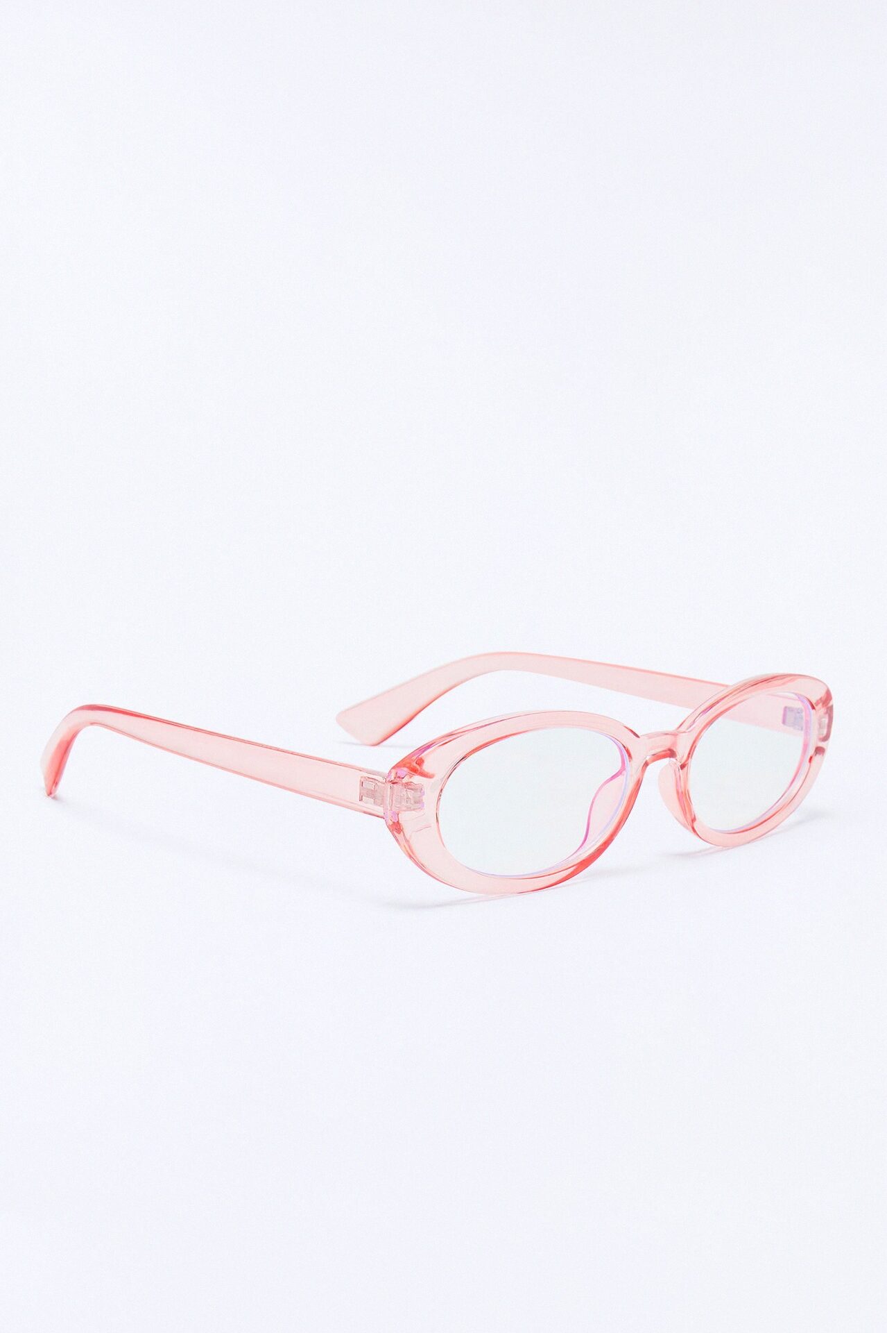 Corporate Baddie Blue Light Glasses - Pink