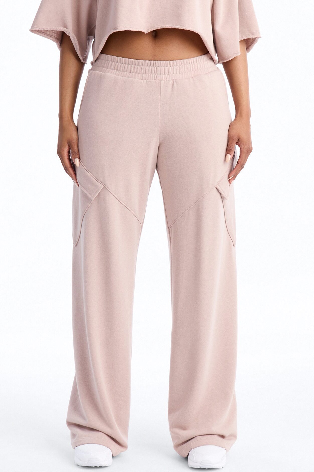 Easy Days French Terry Lounge Pant - Taupe