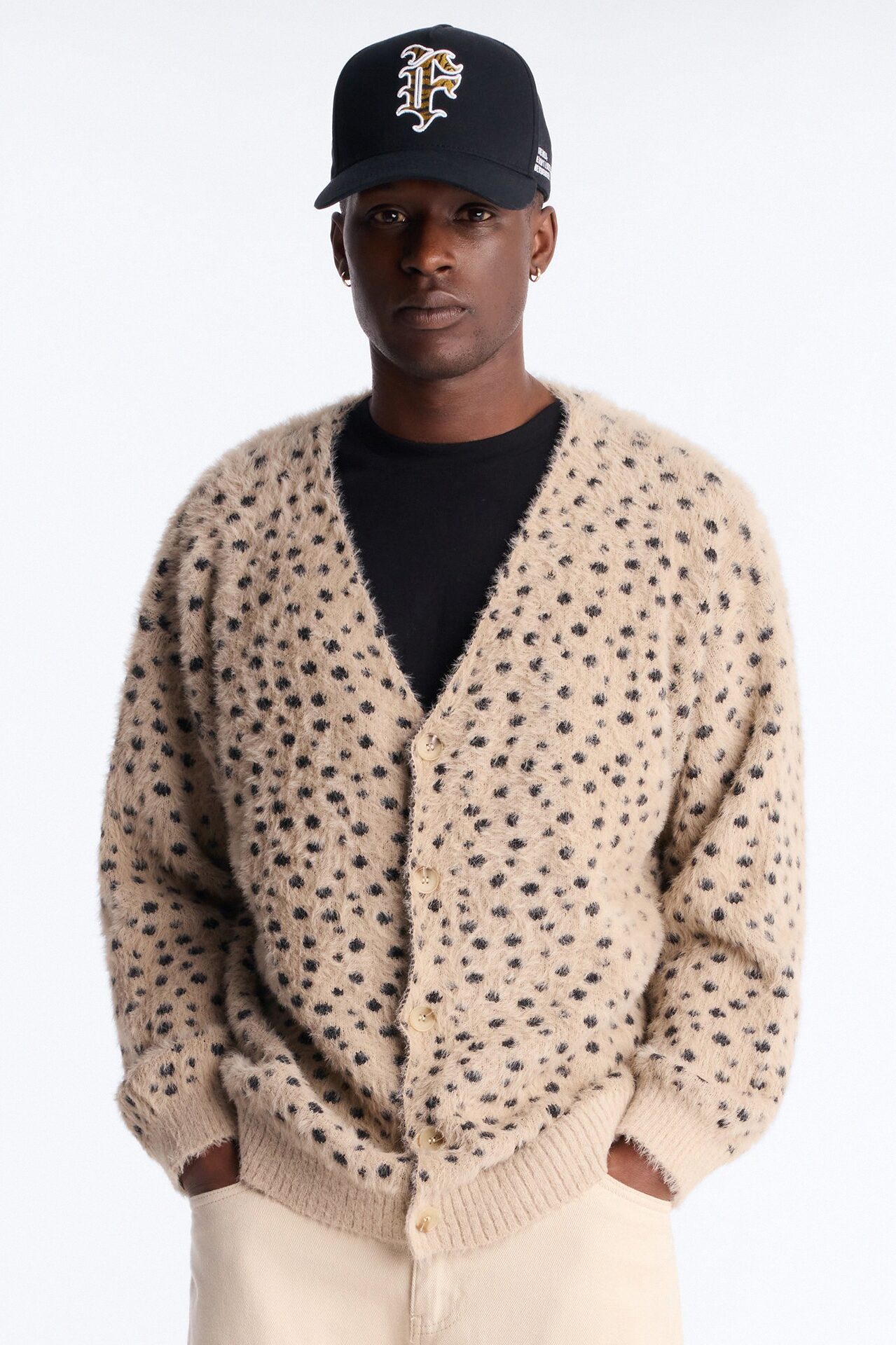 Primal Instinct Cheetah Cardigan - Tan