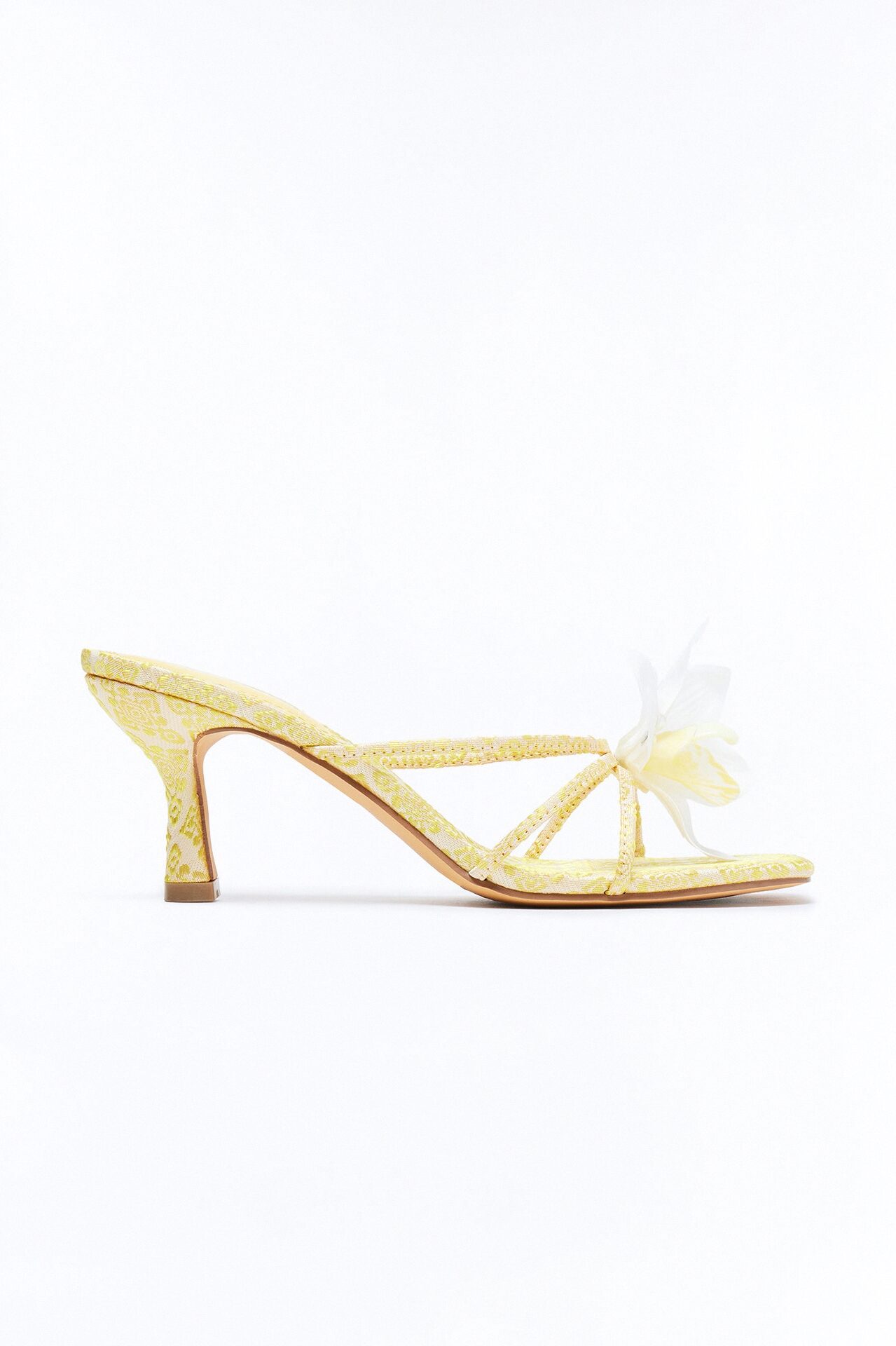 Island Sun Orchid Mules - Yellow